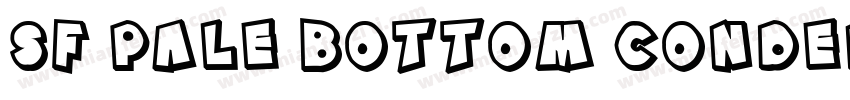 SF Pale Bottom Condensed字体转换
